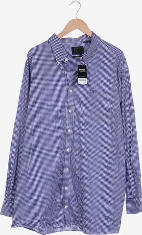 JP1880 Button Up Shirt in 4XL in Blue: front