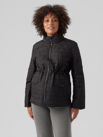 Vero Moda Maternity - Chaqueta de entretiempo 'Charlie' en negro: frente