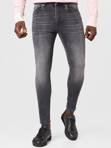 Skinny Jeans 'WEST' di DRYKORN in grigio: frontale