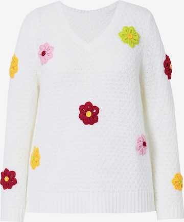 MIAMODA Pullover in Weiß: Vorderseite