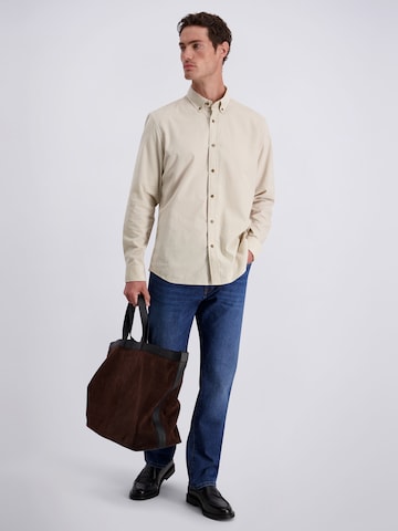 Coupe regular Chemise PIERRE CARDIN en blanc