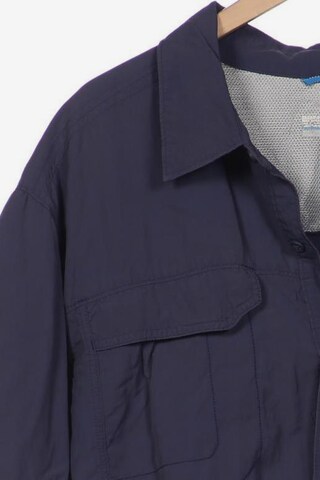 COLUMBIA Button Up Shirt in 7XL in Blue