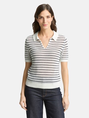 TOM TAILOR Pullover in Weiß: Vorderseite