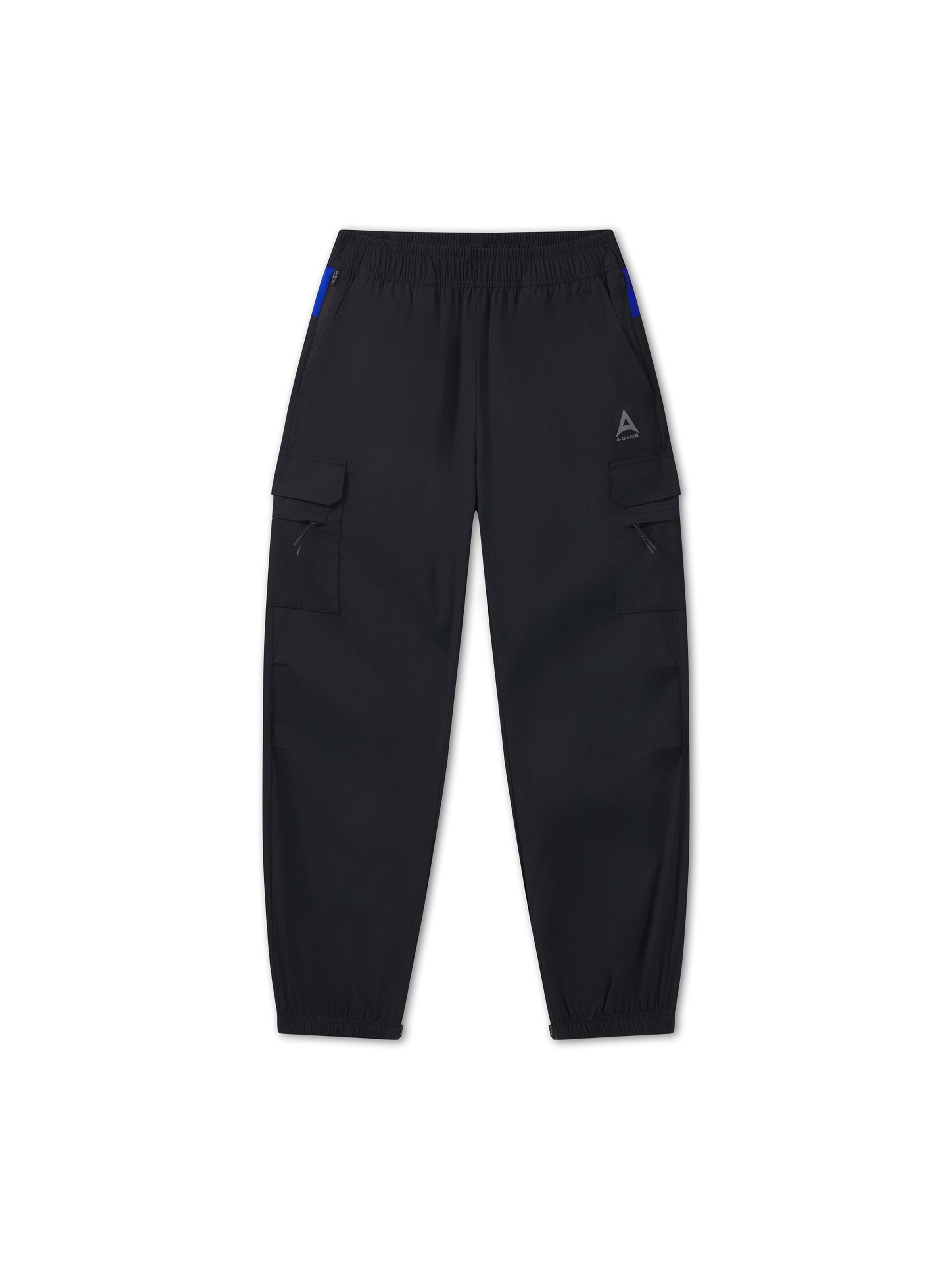 regular Pantaloni sportivi di A-Game in nero: frontale