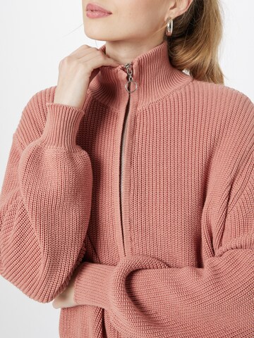 Soft Rebels Knit Cardigan 'Anemone' in Pink