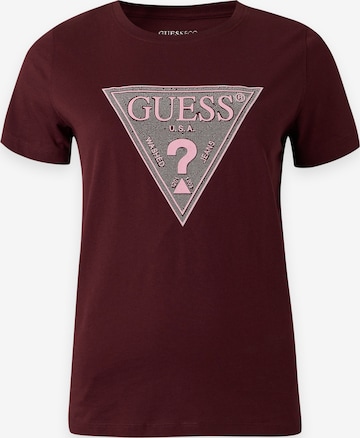 Maglietta di GUESS in rosso: frontale