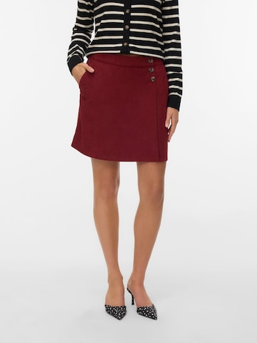 VERO MODA - Falda 'VMElly' en rojo: frente