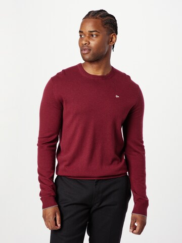 NAPAPIJRI Sweater 'DAMAVAND' in Red: front