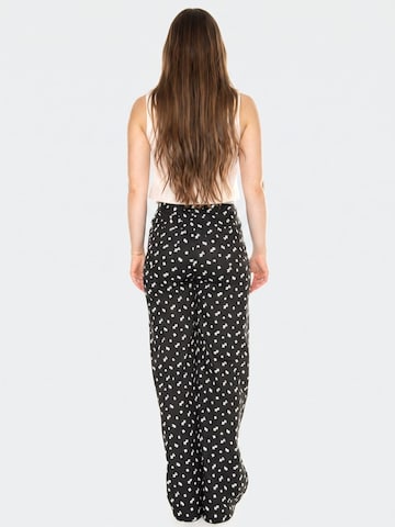 Baggy Pantaloni di wild pony in nero