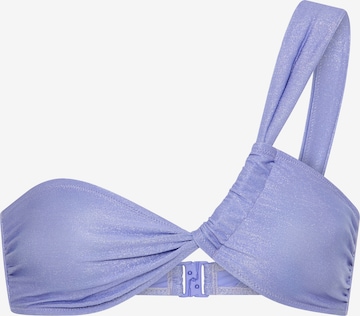 LSCN by LASCANA Bikini Top in Purple: front