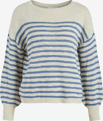 VILA Sweater 'Poca' in White: front