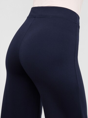 CALZEDONIA Flared Pants in Blue