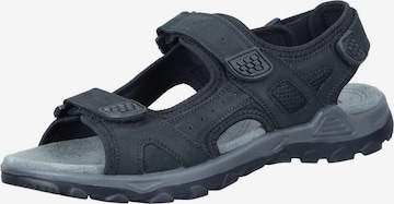 MANITU Sandals 'Sandaletten' in Black: front