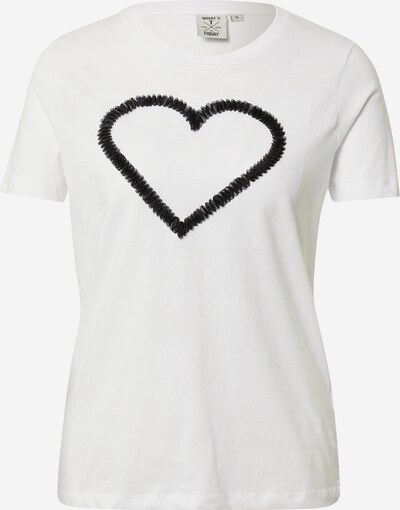 OVS Shirt 'SAN VALENTINO' in schwarz / weiß, Produktansicht