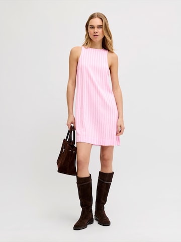 rozā JJXX Vasaras kleita: no priekšpuses