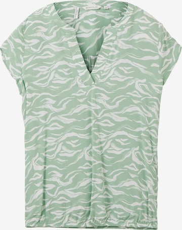 TOM TAILOR Blouse in Green: front