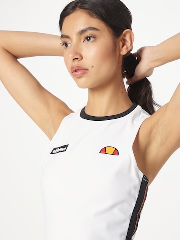 ELLESSE - Top deportivo 'Freden' en blanco