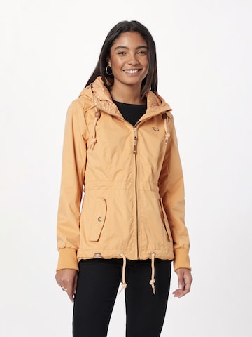 Ragwear Performance Jacket 'DANKKA' in Orange: front