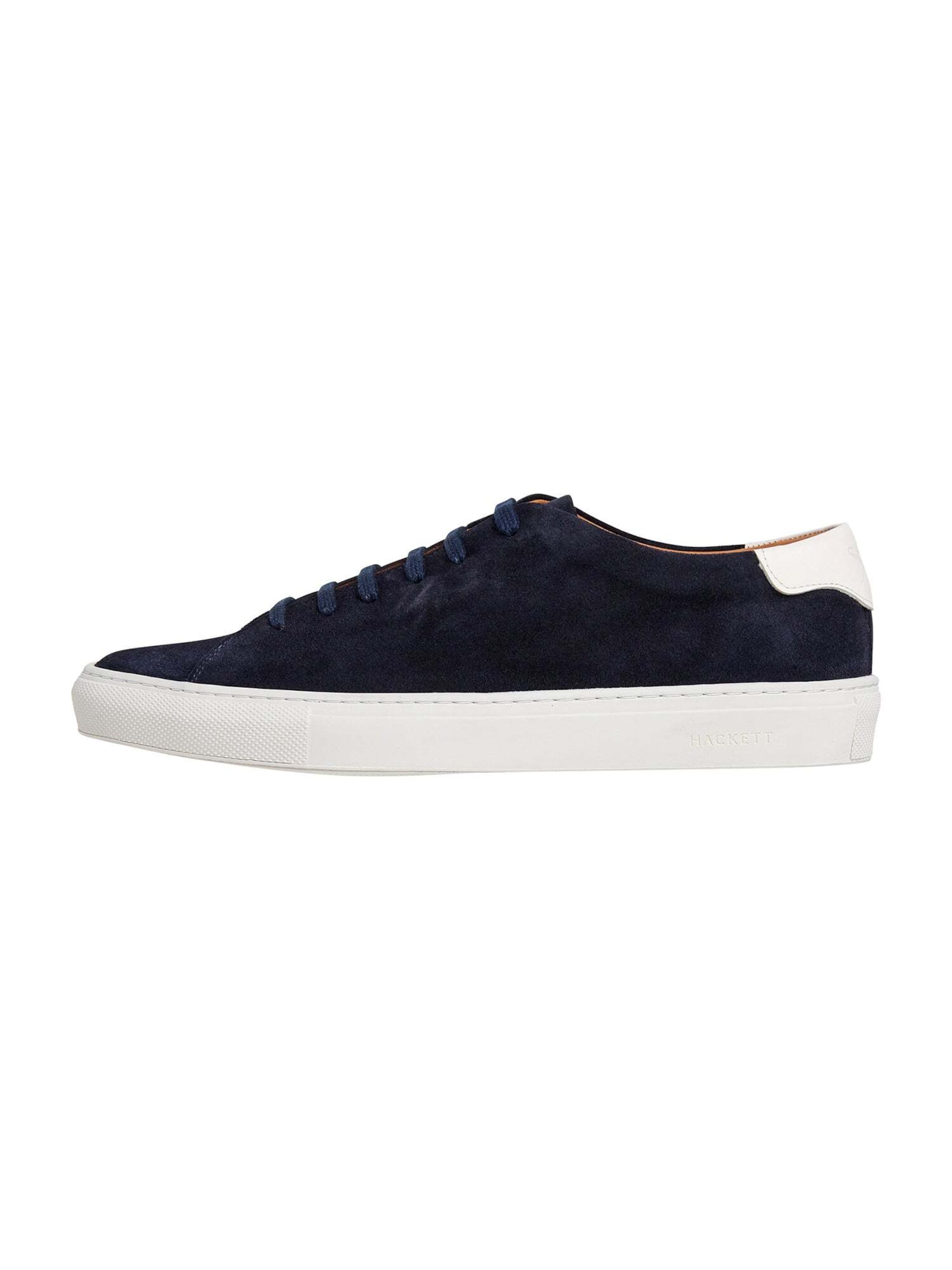 Hackett London Sneakers laag 'Idol' in Blauw: voorkant