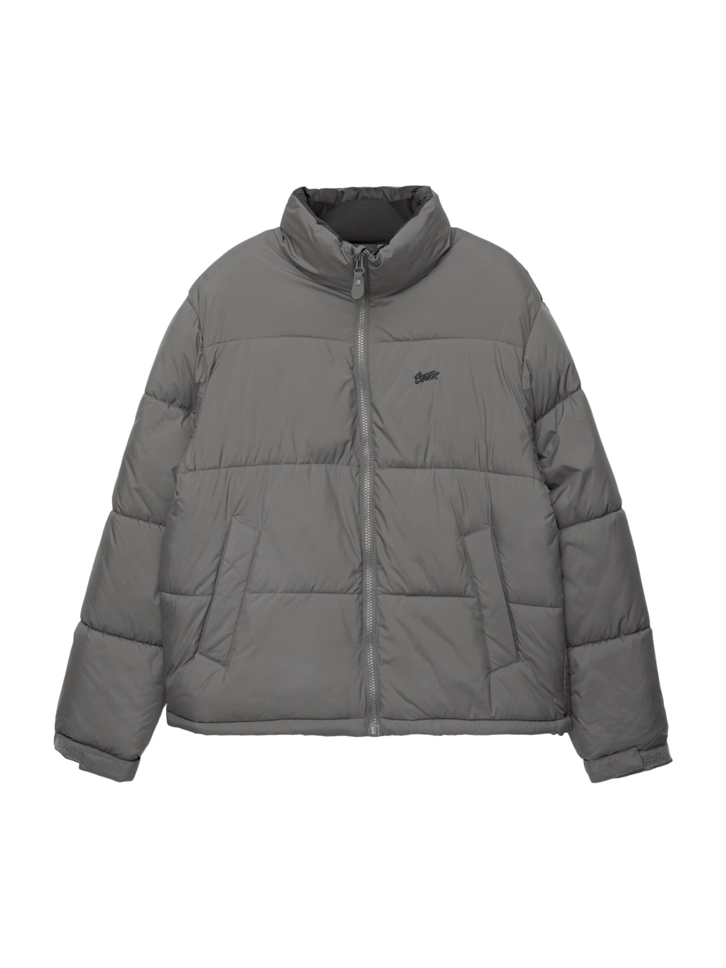 Pull&Bear Between-season jacket 'STWD' in Grey: front