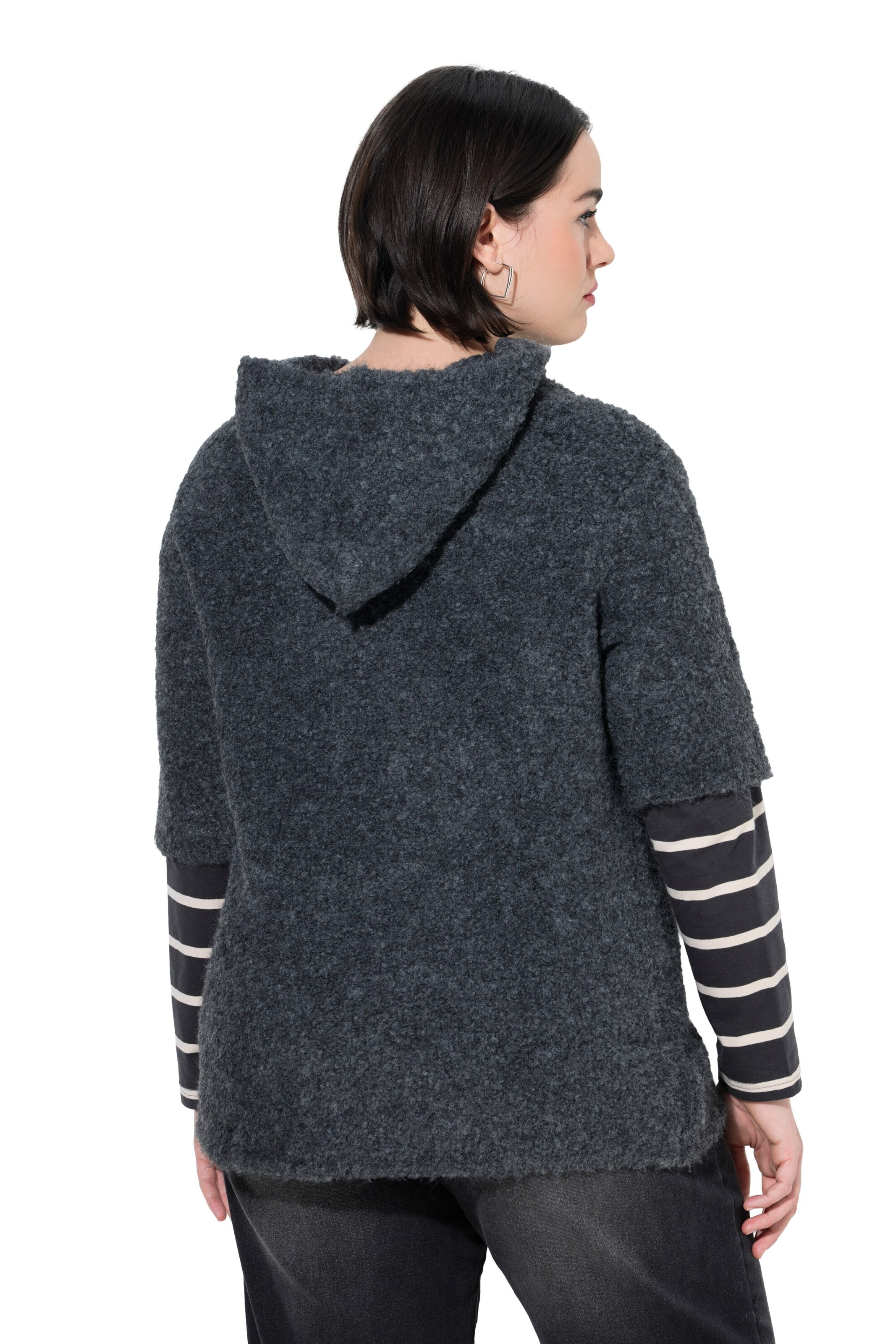 Ulla Popken Pullover in Grau