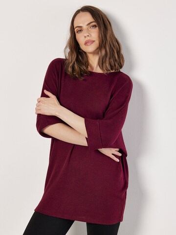 Tunique Apricot en rouge