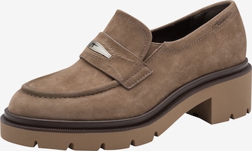 Mocassin Tamaris en marron : devant