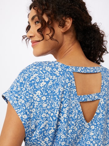 TOM TAILOR DENIM Blouse in Blauw