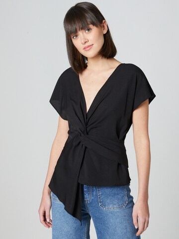 Camicia da donna 'Felicia' di Guido Maria Kretschmer Women in nero: frontale