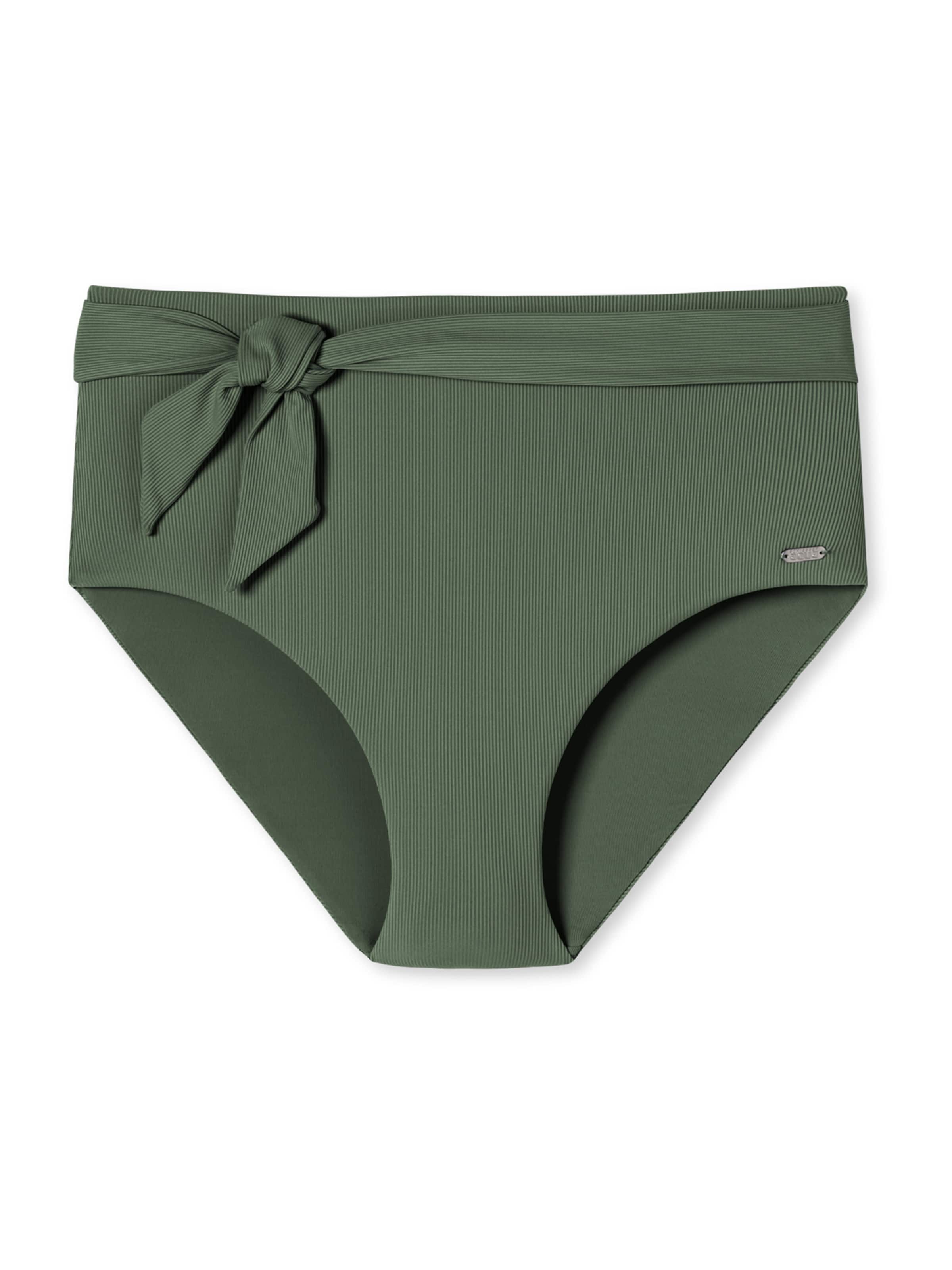 SCHIESSER Bikinibroek ' Aqua Californian Dream ' in Groen: voorkant