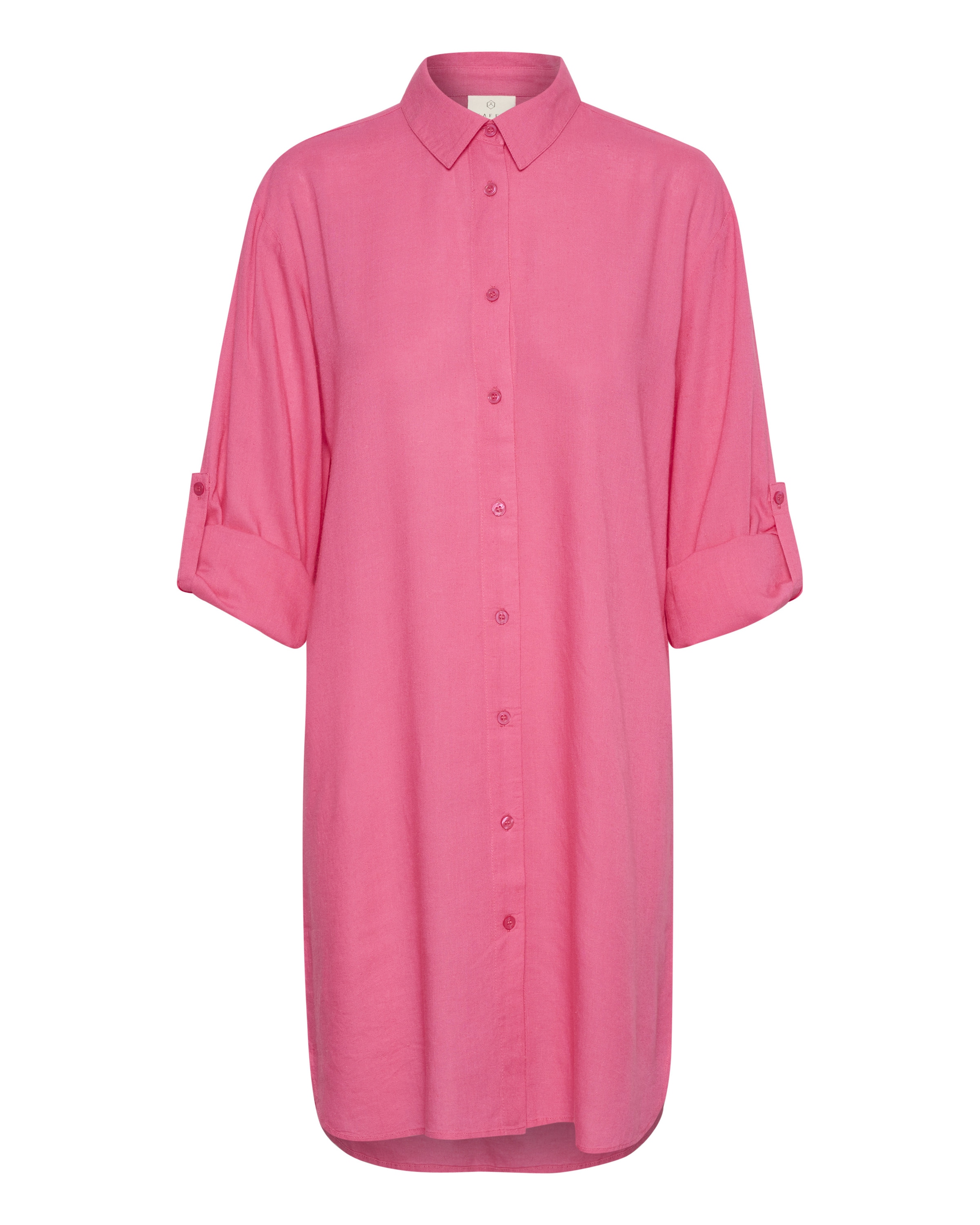 Kaffe Blusekjole 'Milia' i pink: forside