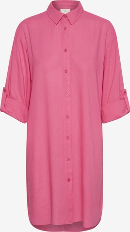 Robe-chemise 'Milia' Kaffe en rose : devant