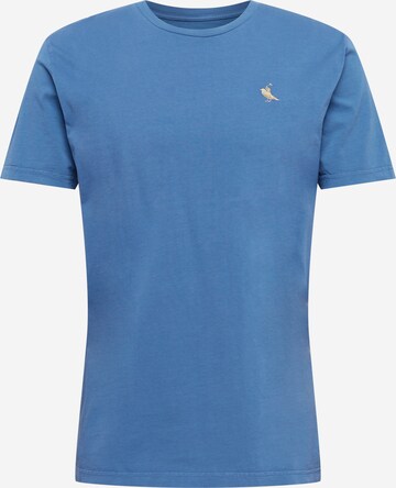 Cleptomanicx Shirt in Blue: front