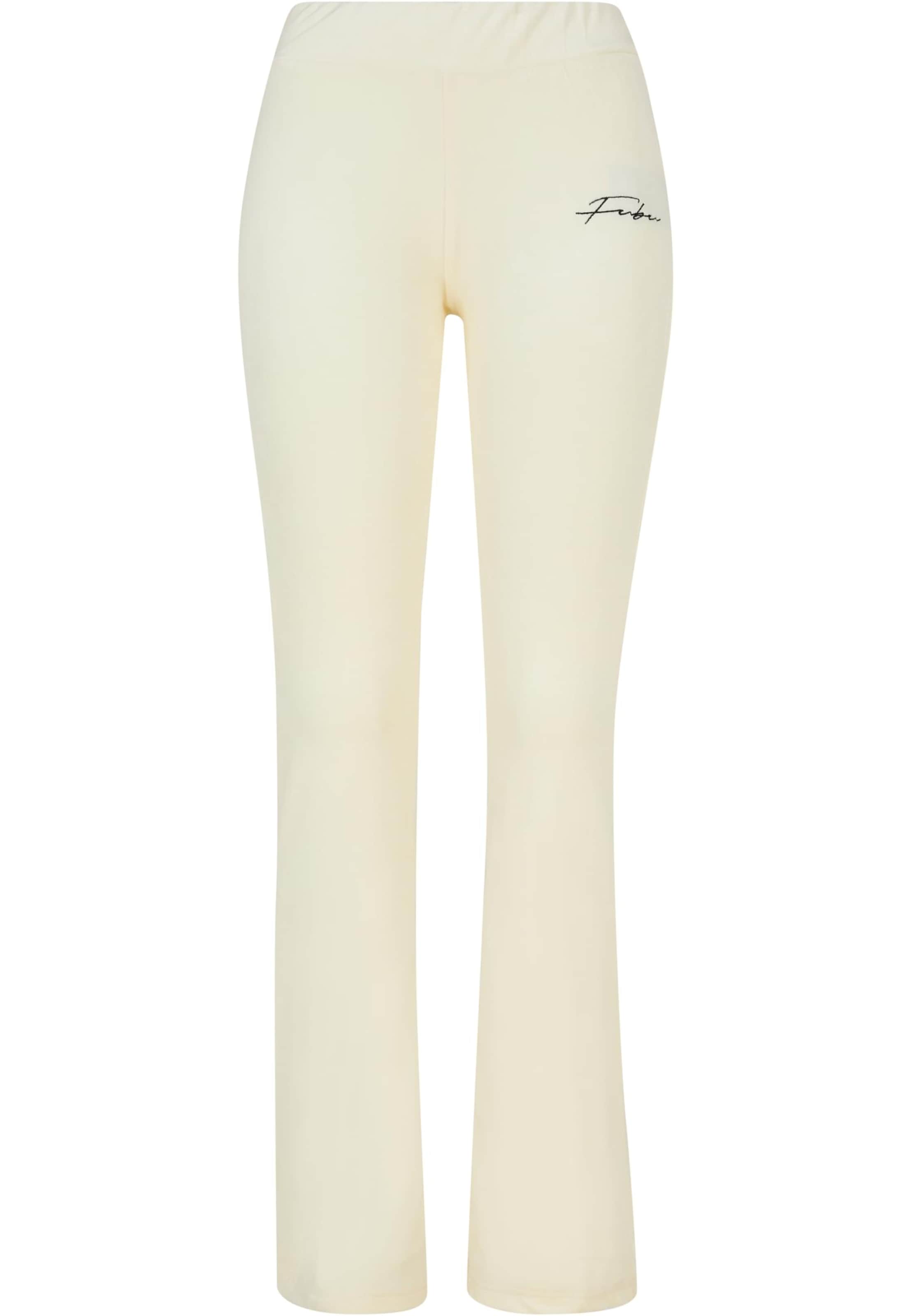 regular Pantaloni di FUBU in giallo: frontale