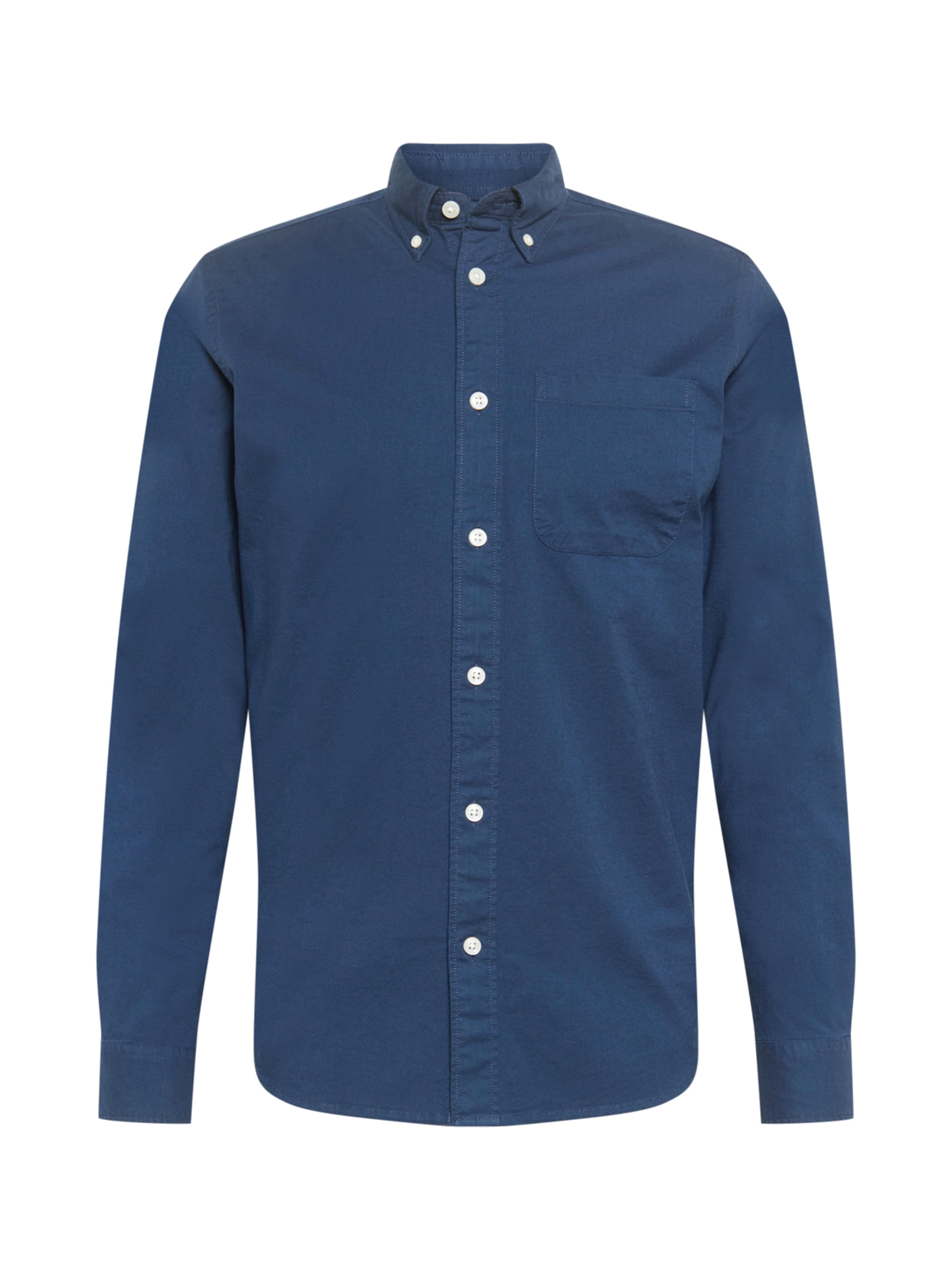 SELECTED Overhemd 'Rick' in Blauw: voorkant