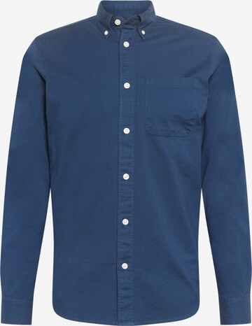 Chemise 'Rick' SELECTED HOMME en bleu : devant