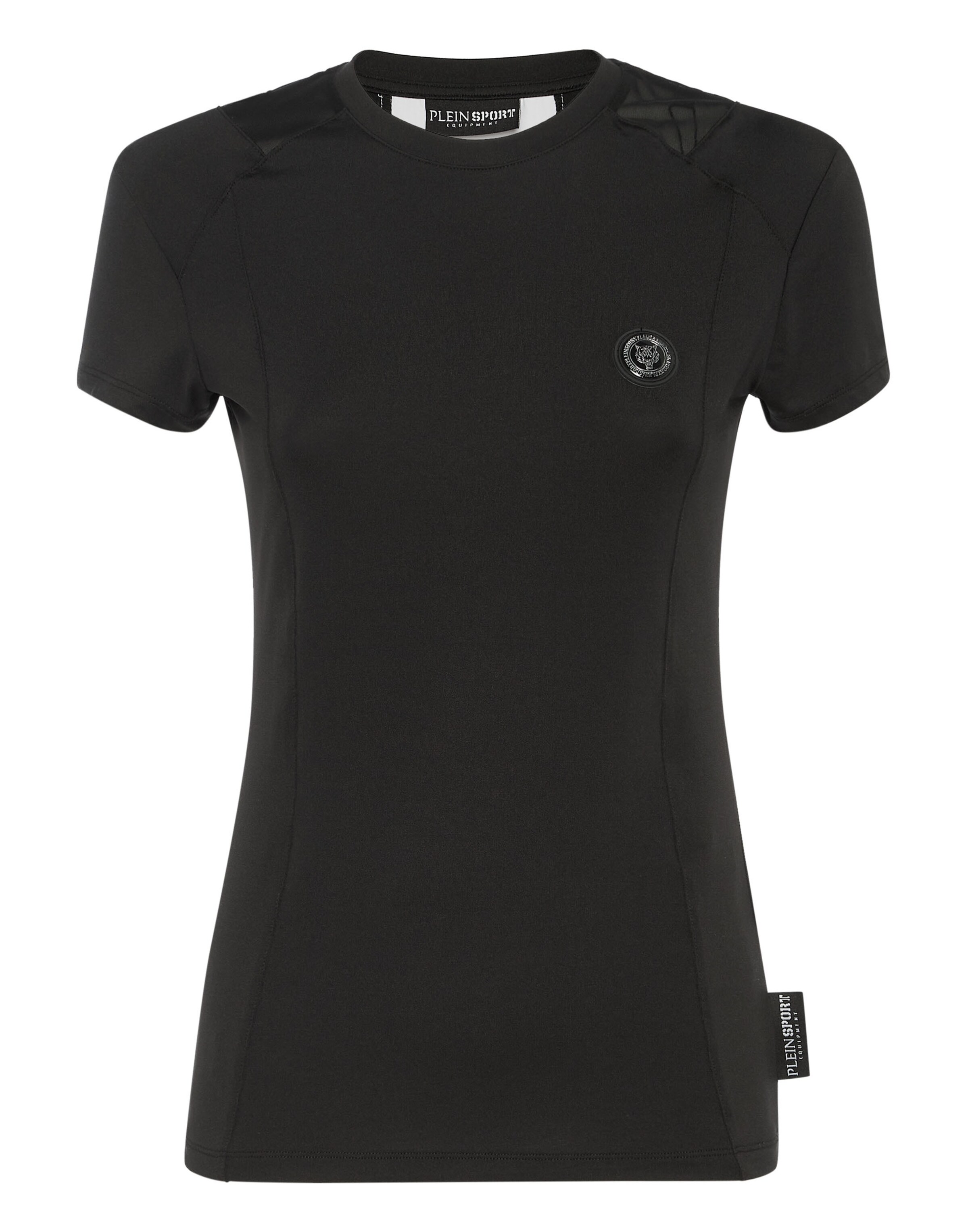 Plein Sport - Camiseta en negro: frente