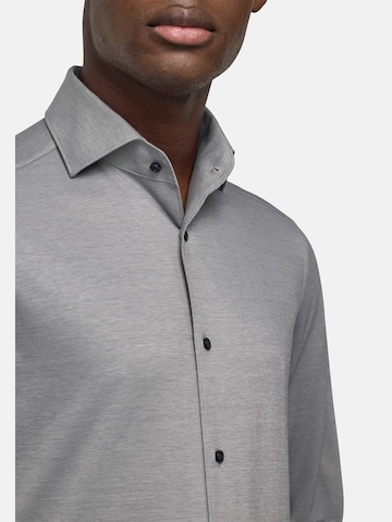 Boggi Milano Slim fit Button Up Shirt in Grey