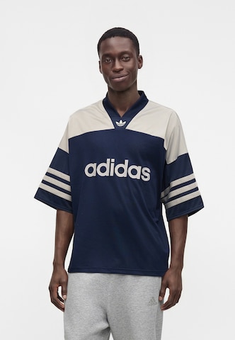ADIDAS ORIGINALS Koszulka w kolorze niebieski: przód