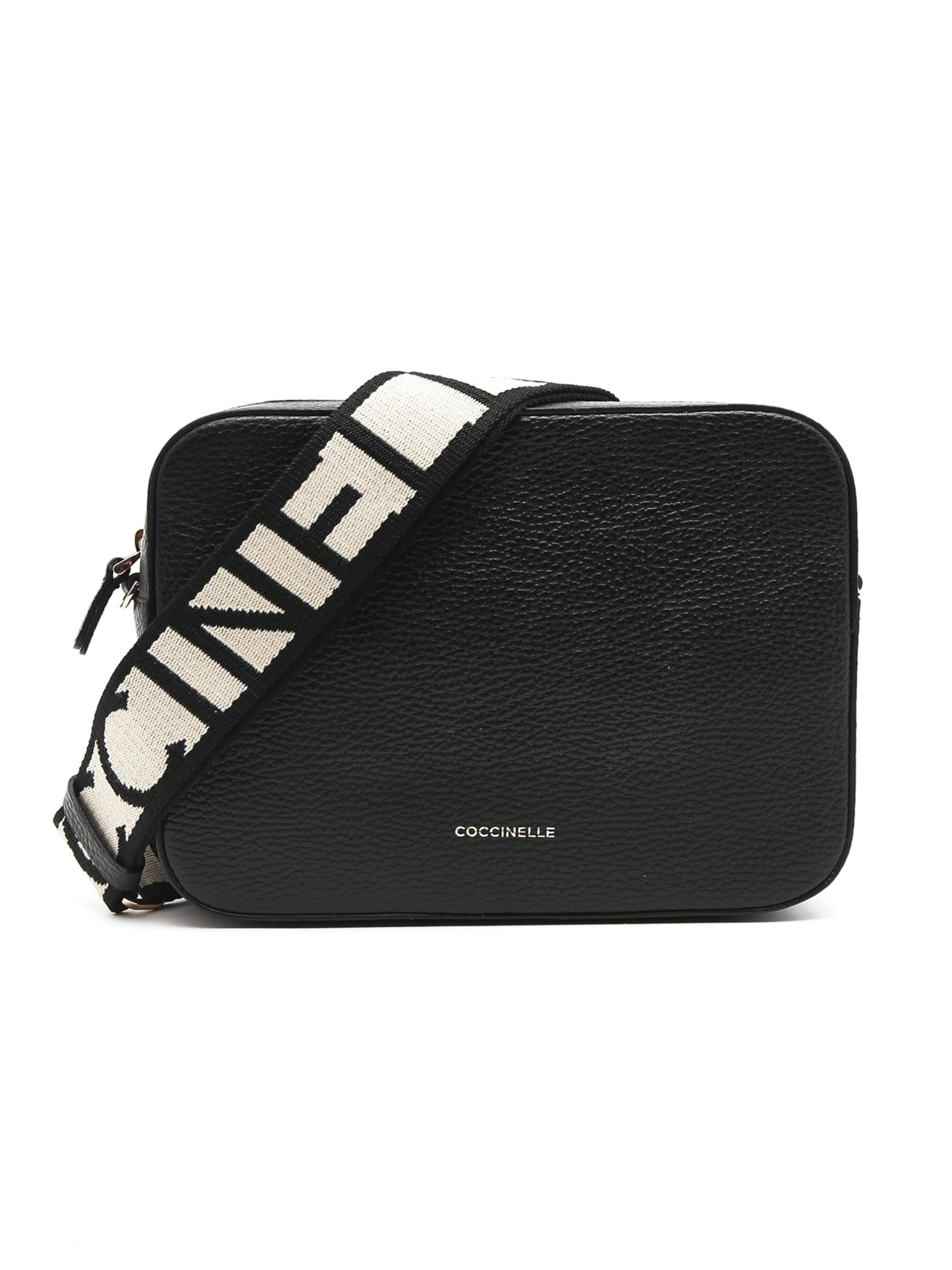 Borsa a tracolla 'E5MN555M301' di Coccinelle in nero: frontale