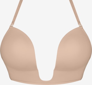 Soutien-gorge 'G025' Gorsenia en beige : devant