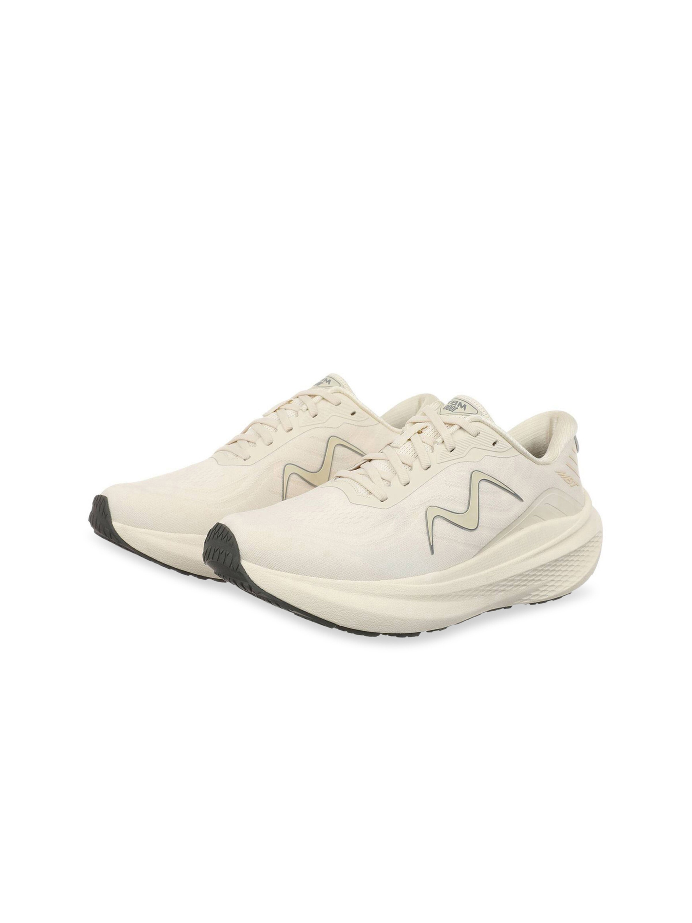 MBT - Sapatilhas slip-on ' MBT-1000 LACE UP ' em bege: frente