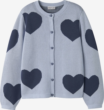 Cardigan NAME IT en bleu : devant