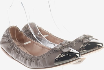 Miu Miu Halbschuhe 39,5 in Braun: Vorderseite