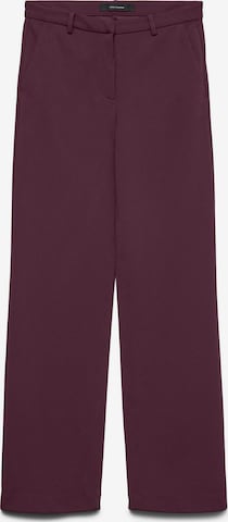 VERO MODA - Bootcut Pantalón 'VMZamira' en rojo: frente