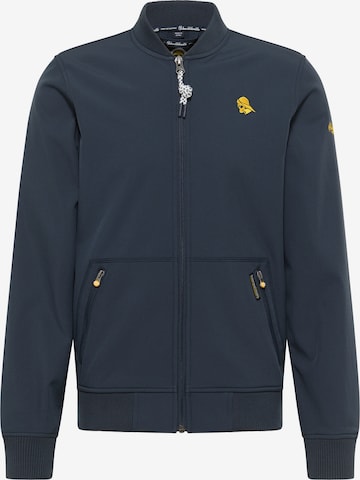 Schmuddelwedda Between-season jacket in Blue: front