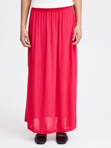 ICHI - Falda ' MARRAKECH ' en rosa: frente