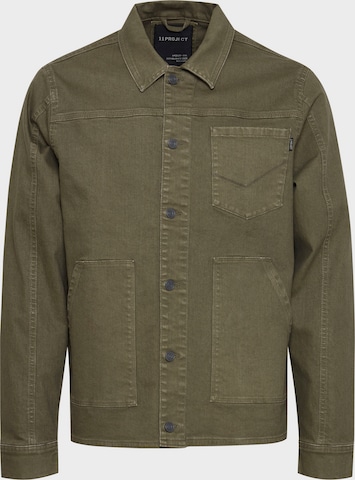 Giacca di mezza stagione 'Detrik' di 11 Project in verde: frontale