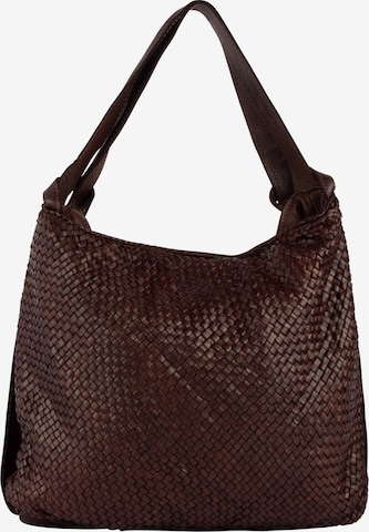 usha FESTIVAL Shoulder Bag in Brown: front