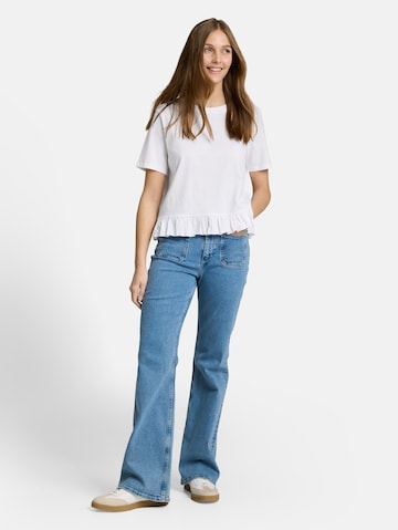 TOM TAILOR DENIM T-Shirt in Weiß